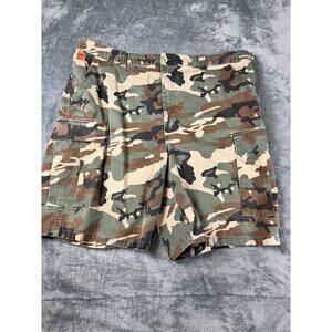 Empire Camo Cargo Shorts Size 42 Excellent Condition Streetwear Graphic Lining
